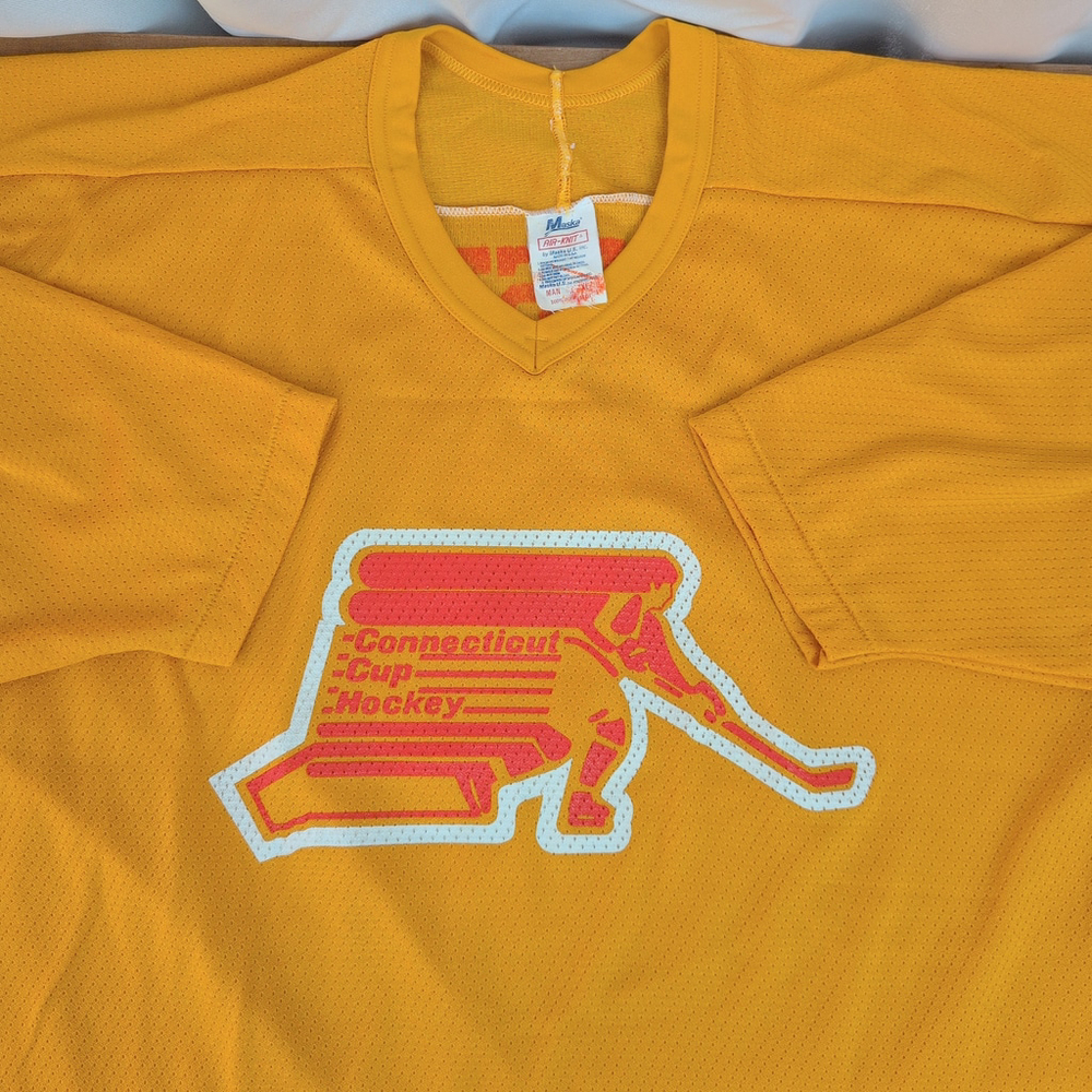 Vintage USA made Connecticut Cup Hockey Jersey XL